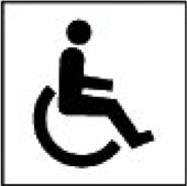 Rollstuhlzeichen